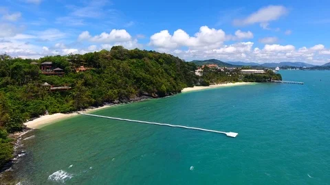 Thailand drone flight Stock Footage 85974066