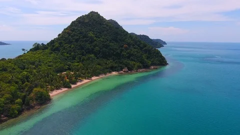 Thailand drone flight Stock Footage 85974379