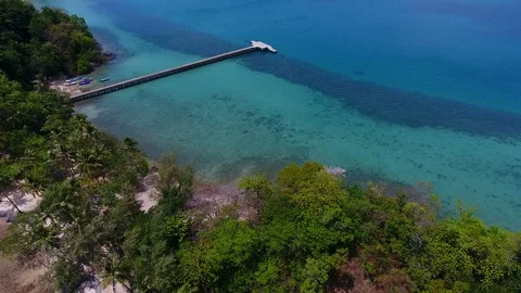 Thailand drone flight Stock Footage 85974828