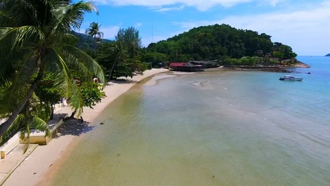 Thailand drone flight Stock Footage 85974924