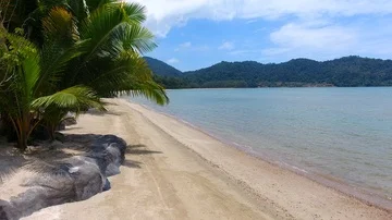 Thailand drone flight Stock Footage 85974925