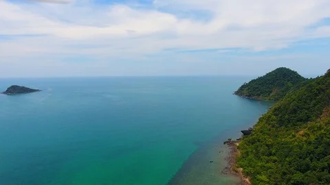 Thailand drone flight Stock Footage 85974928