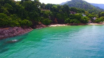 Thailand drone flight Stock Footage 85977004
