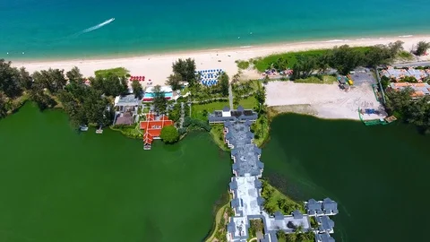 Thailand drone flight Stock Footage 85977705