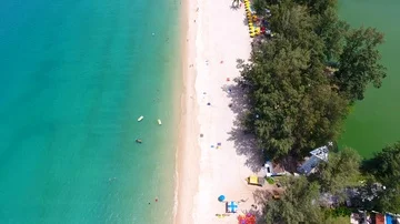 Thailand drone flight Stock Footage 85978053
