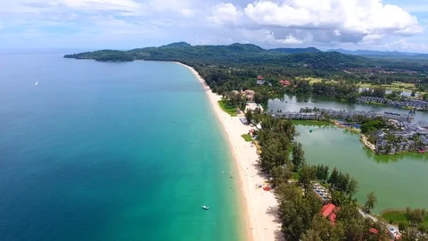 Thailand drone flight Stock Footage 85978395