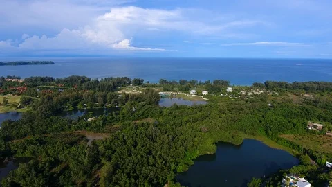 Thailand drone flight Stock Footage 85979164