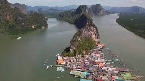 Thailand drone south Stock Footage 280966954