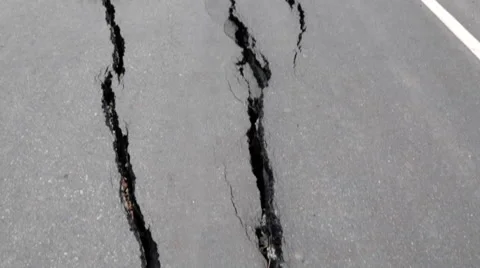THAILAND DROUGHT ROAD COLLAPSE DROUGHT Stock Footage 52182250