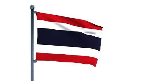 Thailand Flag Video stock 150540942