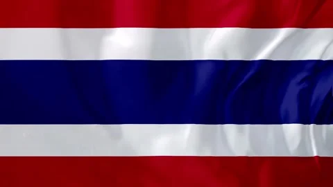 Thailand Flag Waving Motion Animation 4K Stock Footage 314496629