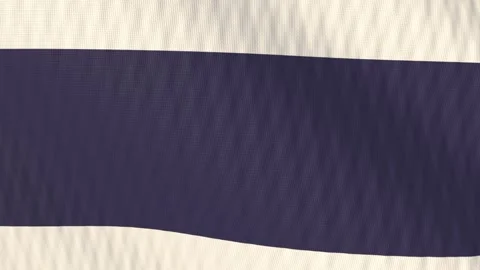 Thailand flag waving white background loop Stock Footage 342965462