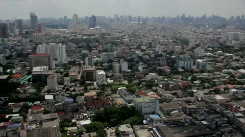 Thailand Flood aerials Oct 25 file 0097 Stock Footage 10831379