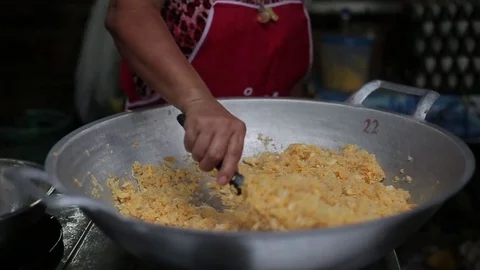 Thailand fried rice 動画素材 78079121