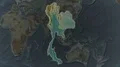 Thailand - hub of the world. Relief 4k or 4k+ Resolution