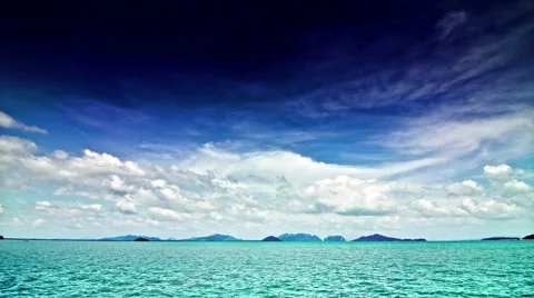Thailand krabi islands time lapse Stock Footage 59666708