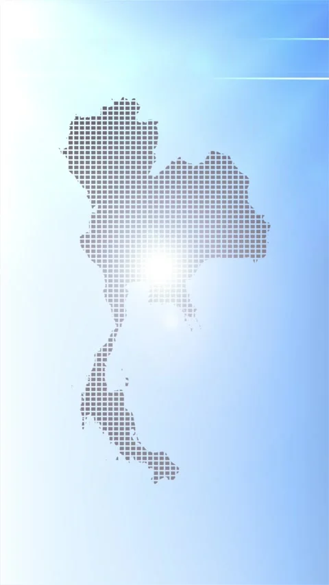 Thailand Map Opener Stock Footage 276973885