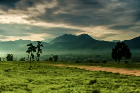 Thailand the mountains timelapse Stock Footage 71051839