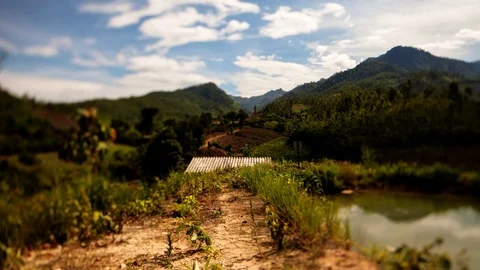 Thailand the mountains timelapse Video stock 71052193