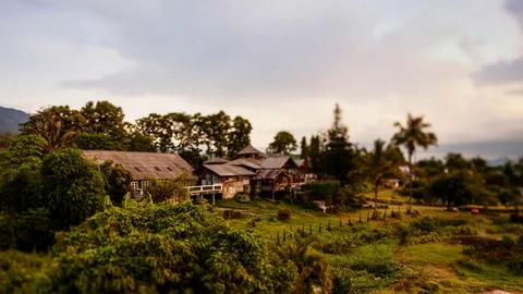 Thailand the mountains timelapse Stock Footage 71052402