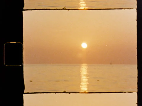 Thailand Phi Phi Island Sunset Super 8 2K Scan Vídeos de archivo 337266052