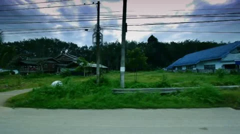 Thailand roads 1 Stock Footage 10803769