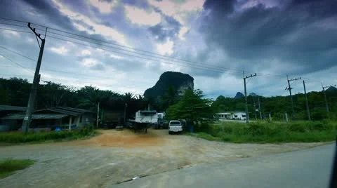Thailand roads 2 Stock Footage 10803771