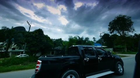 Thailand roads 4 Stock Footage 10803776