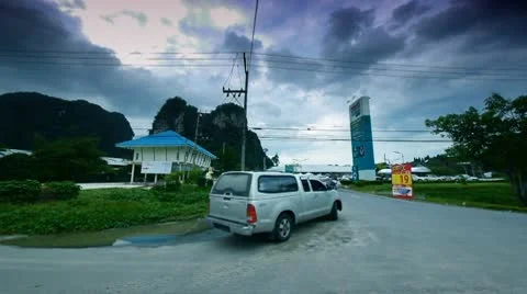 Thailand roads 9 Stock Footage 10803796