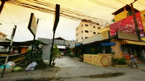 Thailand streets 5 Stock Footage 10803895