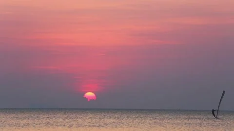Thailand sunset Stock Footage 61323671