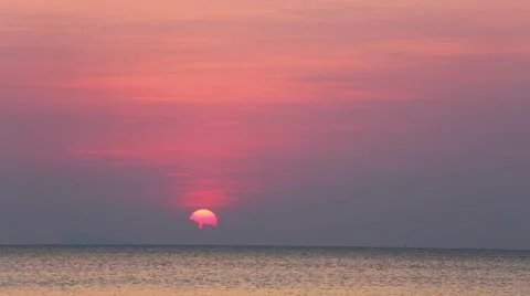 Thailand sunset Stock Footage 61329174