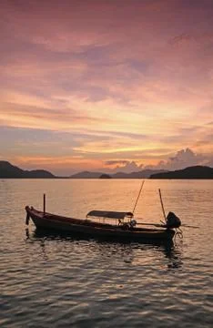 Thailand sunset Stock Photos