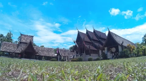 Thailand Temple Stock Footage 64519966