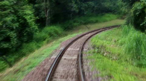 Thailand Trains.2 Stock Footage 41781625
