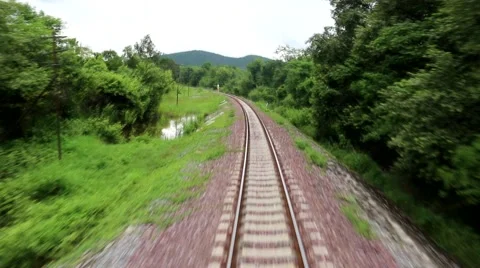 Thailand Trains.4 Stock Footage 41781481