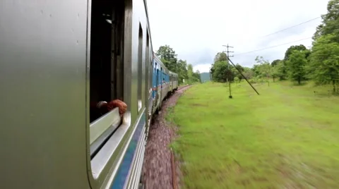 Thailand Trains.5 Stock Footage 41781430