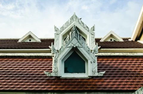 Thailand window 02 Stock Photos