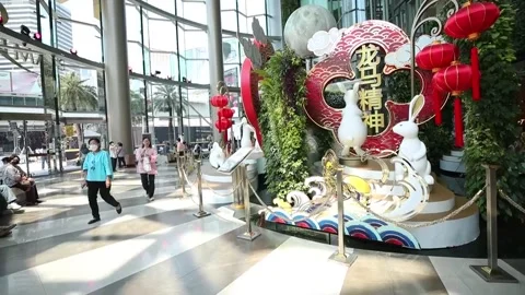 Thailand's economic growth revised down to 3.2%, THAILAND, TH - 28 Feb 2023 Video stock 234280387