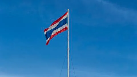 Thailand's Flag Stock Photos
