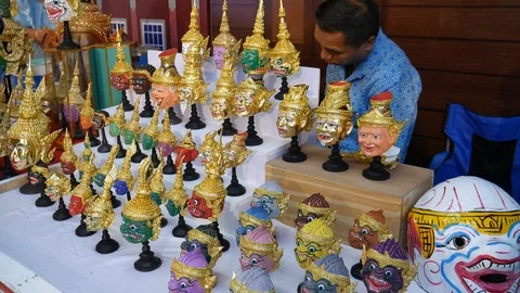 Thailand’s Handmade craft Stock-Footage 106938341