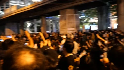 Thailand’s student protest Stock-Footage 141360145