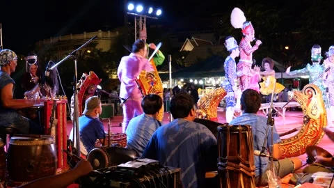 Thailand’s Traditional Dance Stock Footage 252430935