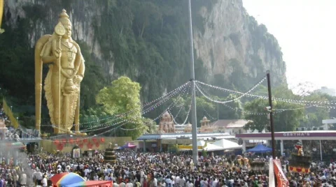 Thaipusam 2009 库存影片 326745