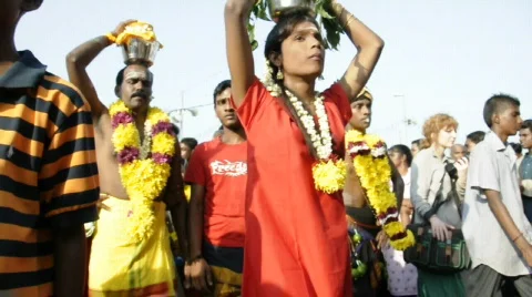 Thaipusam 2009 库存影片 326764