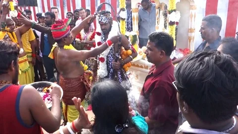 Thaipusam Stock-Footage 77946286