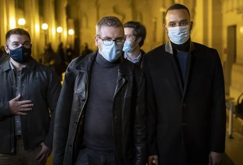 Thalys train attack trial in Paris, France - 19 Nov 2020 Stock Photos