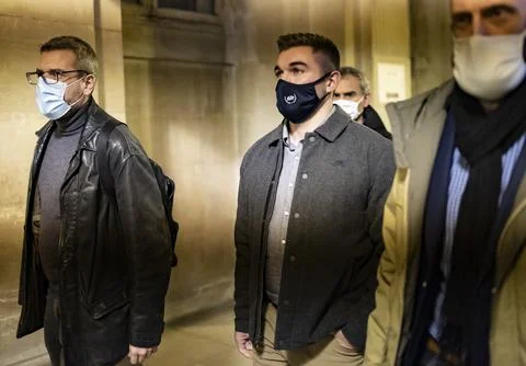 Thalys train attack trial in Paris, France - 19 Nov 2020 Stock Photos