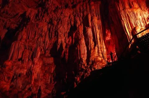 Tham Lod Cave. Stock Photos