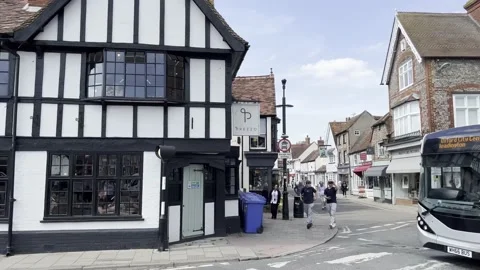 Thame Town Video stock 193708253